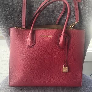 Michael Kors Tote Bag (Maroon)